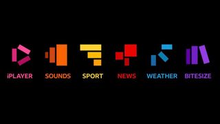 The new BBC logos.