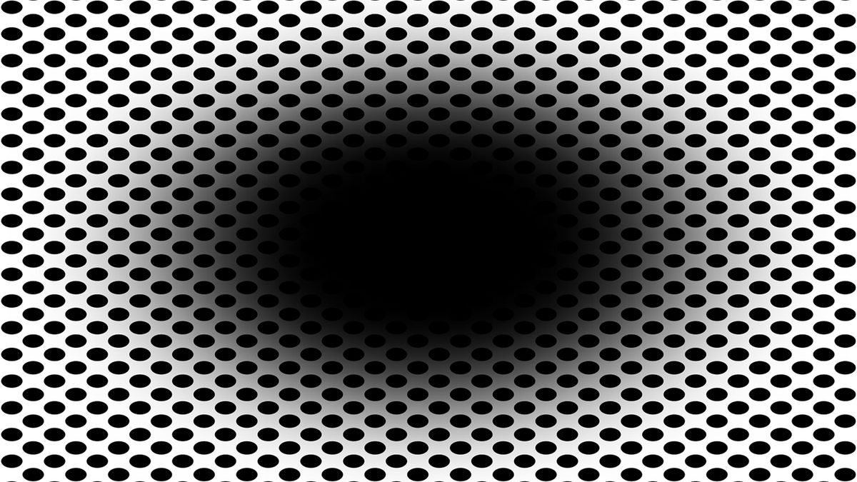 Bagaimana ilusi trippy ini memungkinkan Anda melihat “lubang hitam yang meluas”.