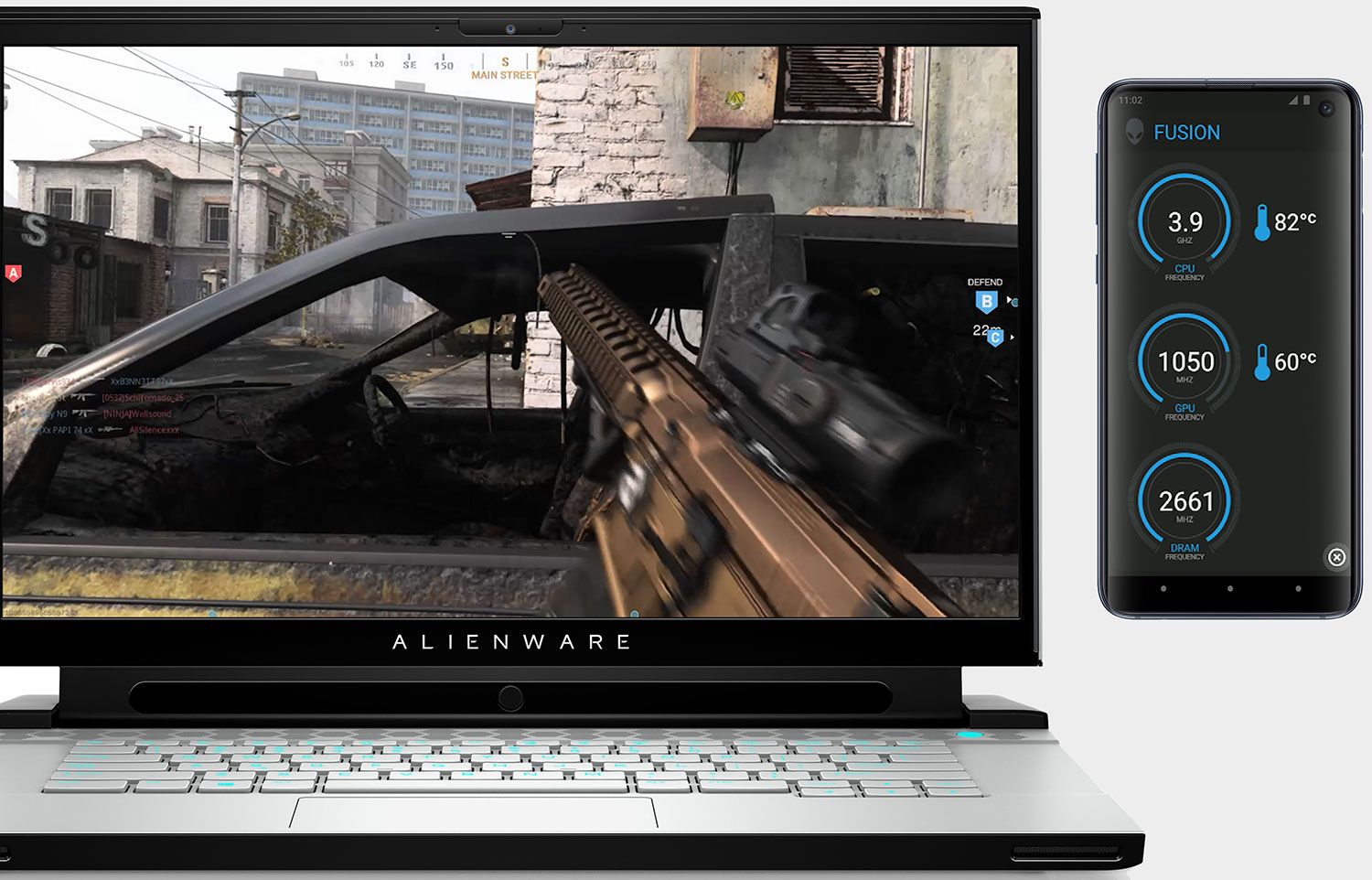 Alienware mulls turning your smartphone into a PC gaming dashboard | PC ...