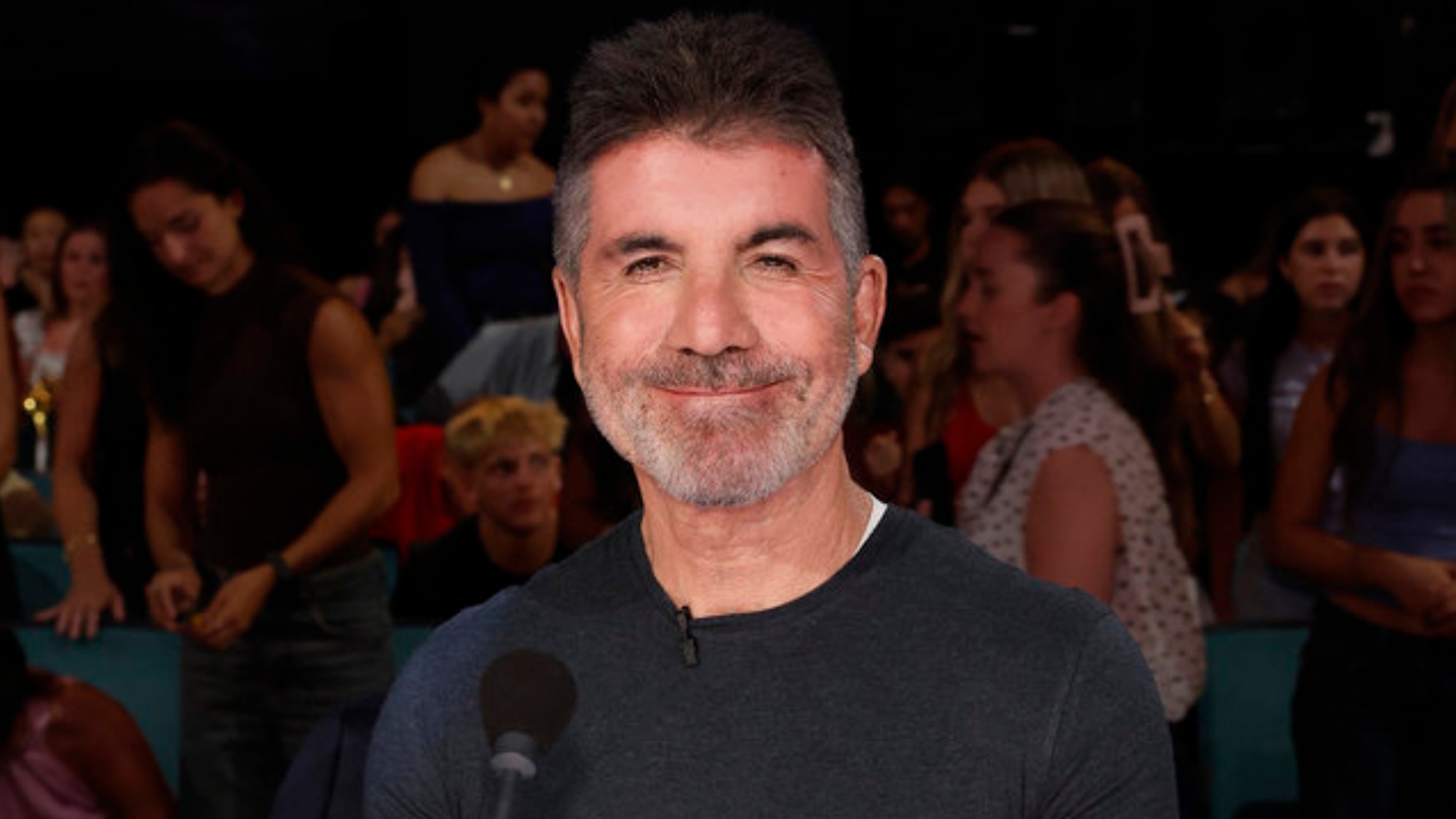Simon Cowell is shown on America's Got Talent Season 21.
