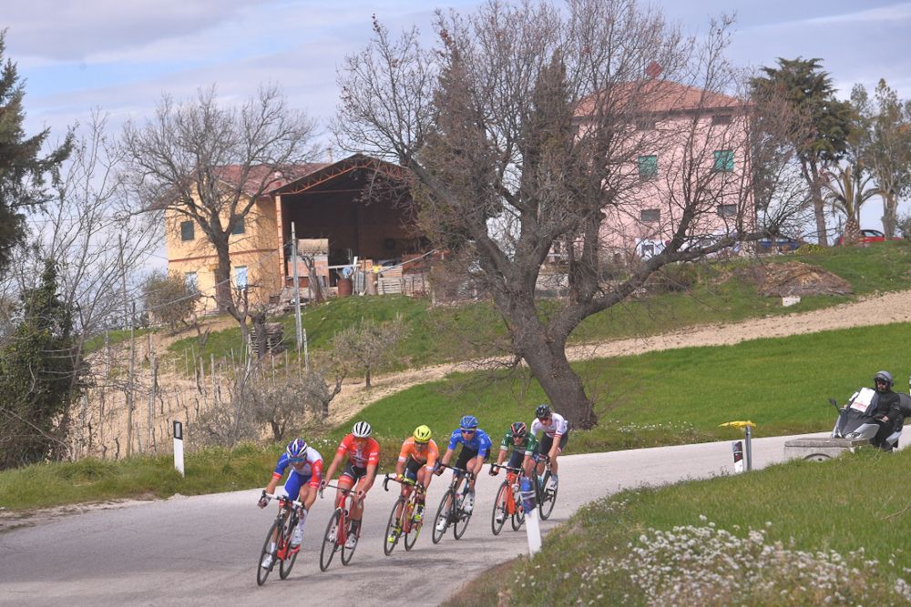 The stage 4 breakaway at Tireno-Adriatico