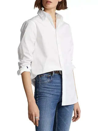 Cotton Button-Down Shirt