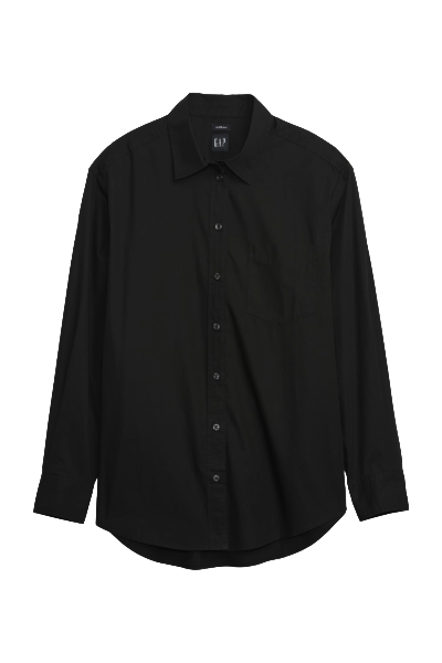 Gap, Organic Cotton Poplin Big Shirt