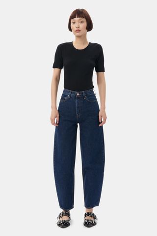 Dark Blue Stary Jeans