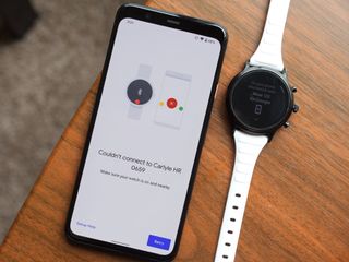 How to connect best sale fossil watch to android