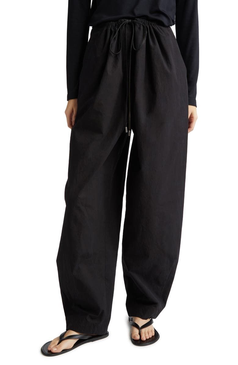 Niles Carrot Leg Cotton Pants