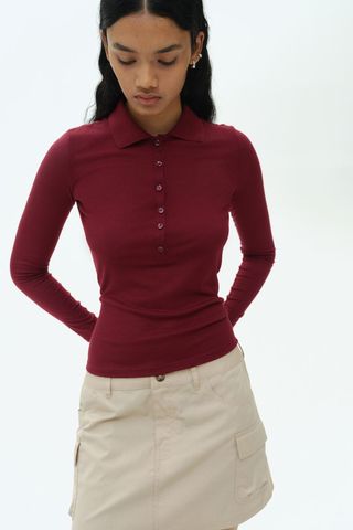 Fitted Polo Shirt