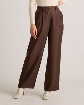 Silk Twill Trouser