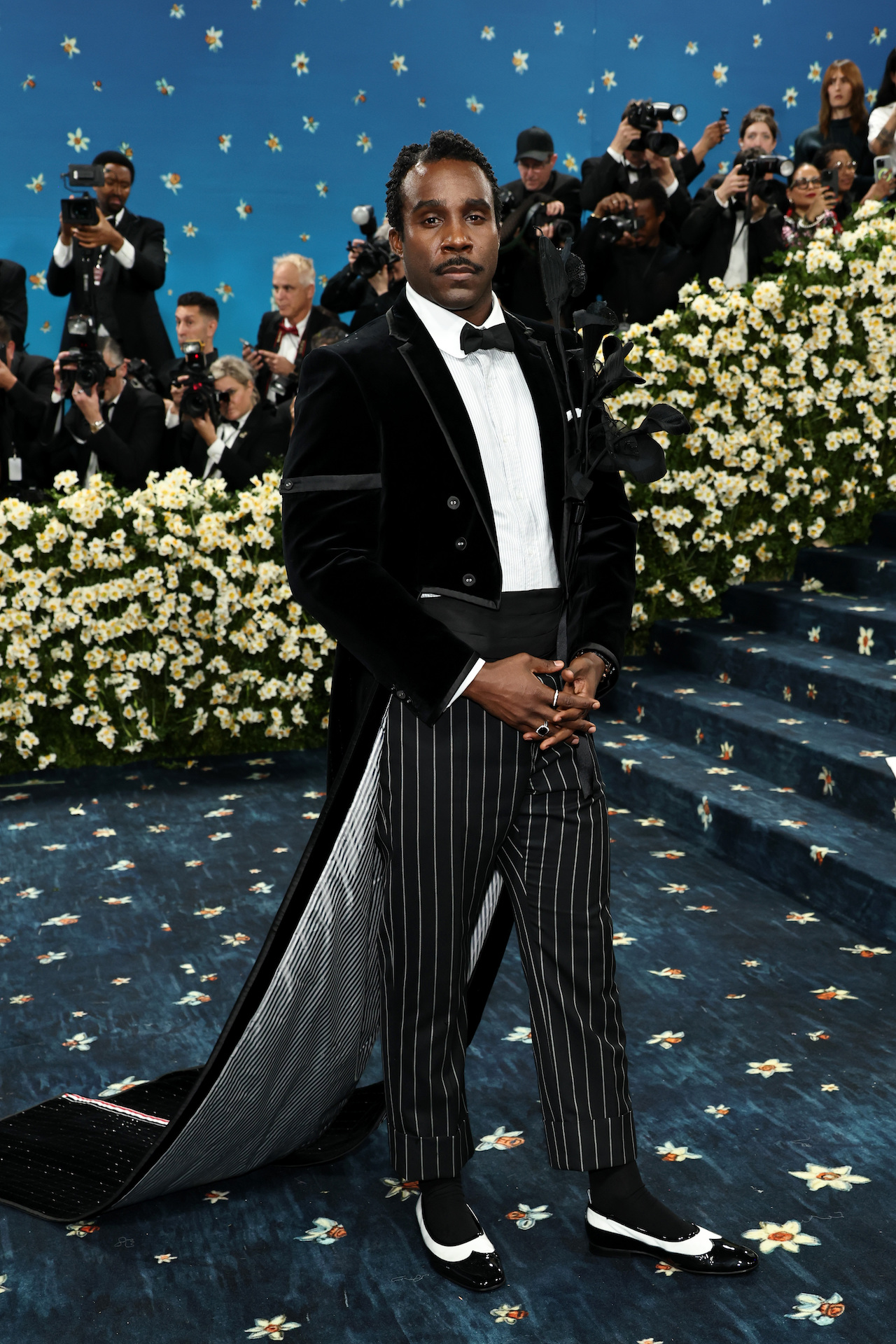 NEW YORK, NEW YORK - MAY 05: Tramell Tillman attends the 2025 Met Gala Celebrating "Superfine: Tailoring Black Style" at Metropolitan Museum of Art on May 05, 2025 in New York City. (Photo by Jamie McCarthy/Getty Images)GettyImages-2213601935.jpg
