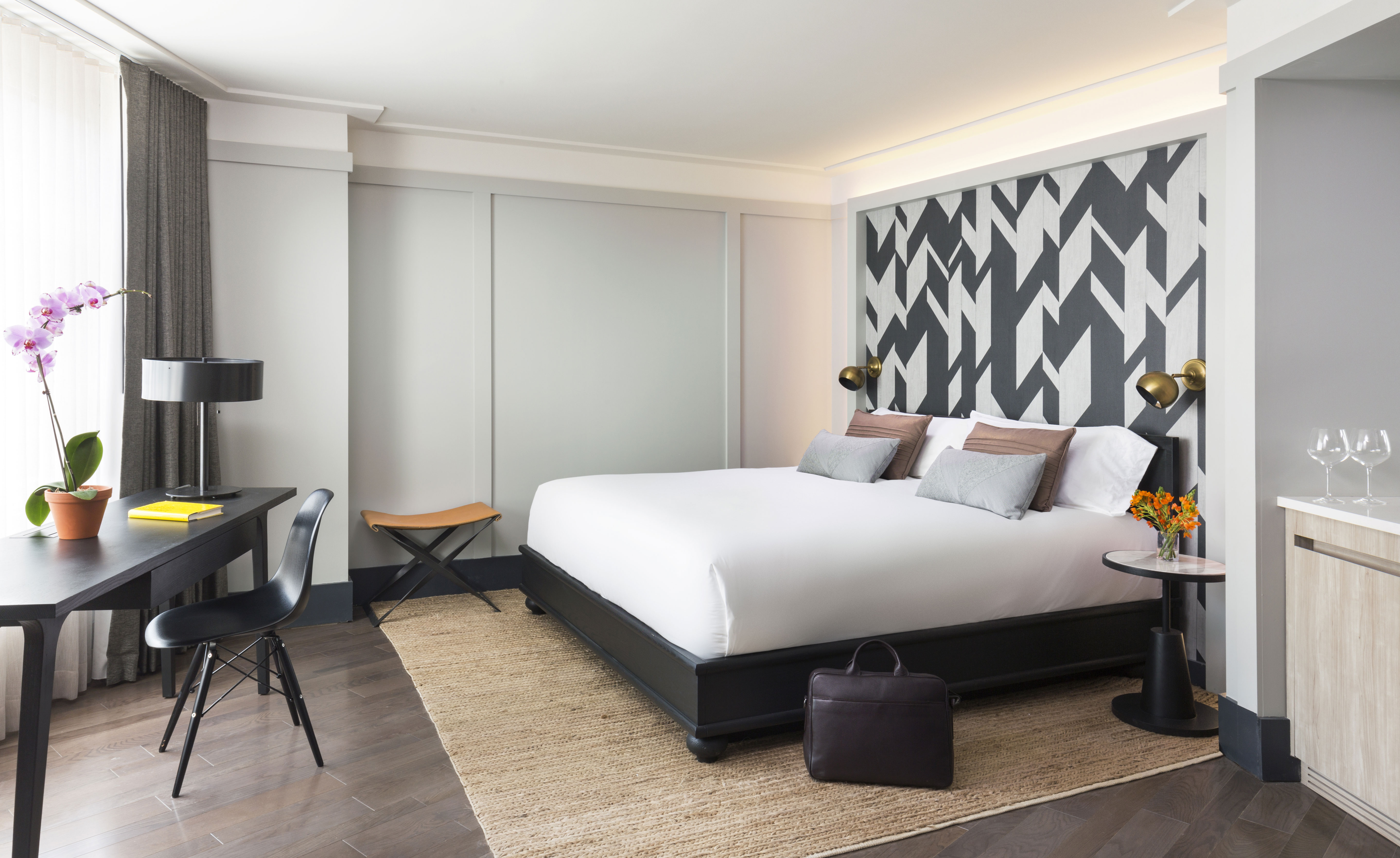 Simple interiors work in Bedroom