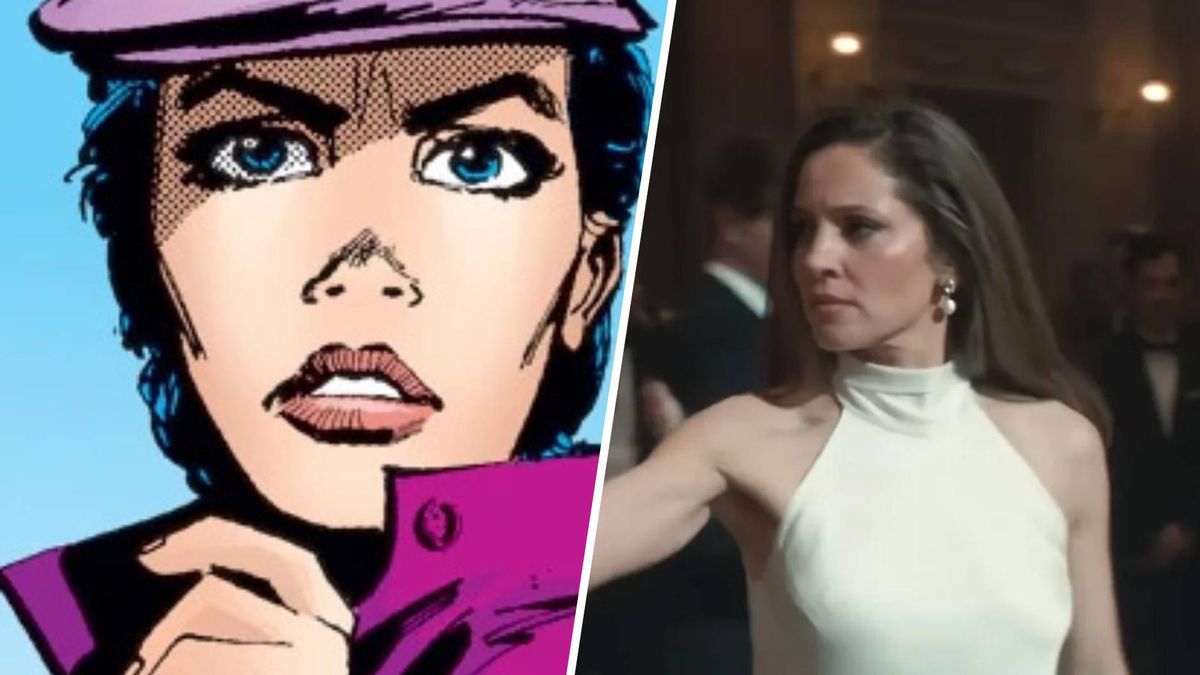 Heather Glenn in the comics and Heather Glenn in the Daredevil: Born Again streaming show.