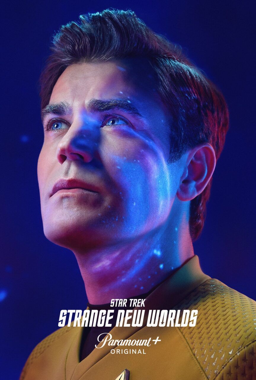 a character poster for "Star Trek: Strange New Worlds"