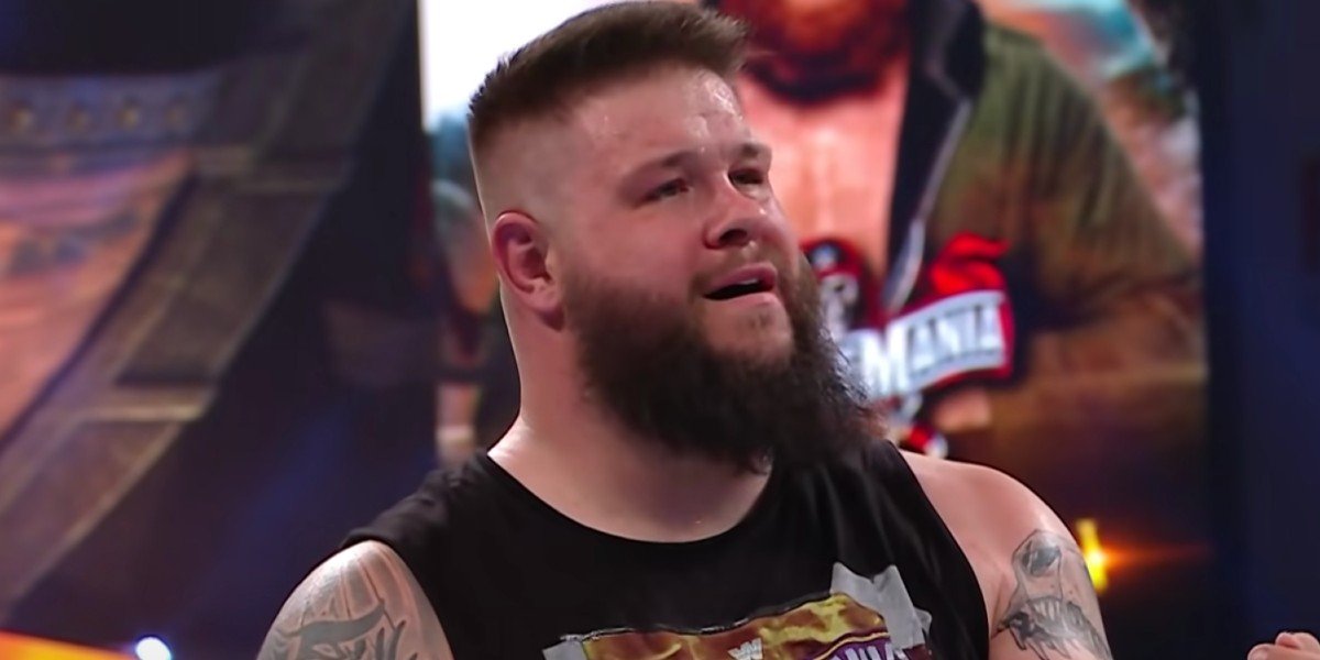 Kevin Owens looking cocky SmackDown Live