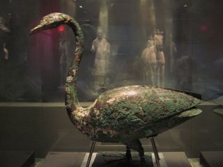 Ancient Chinese stone animal