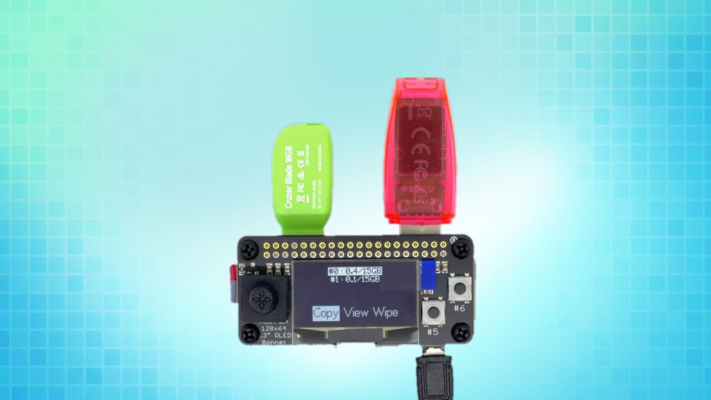 Raspberry Pi USB Copier Duplicates Data in a Flash Tom's Hardware