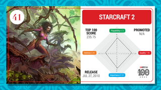 StarCraft 2 top 100 card (2023)