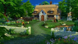 A lovely cottage location in The Sims 4