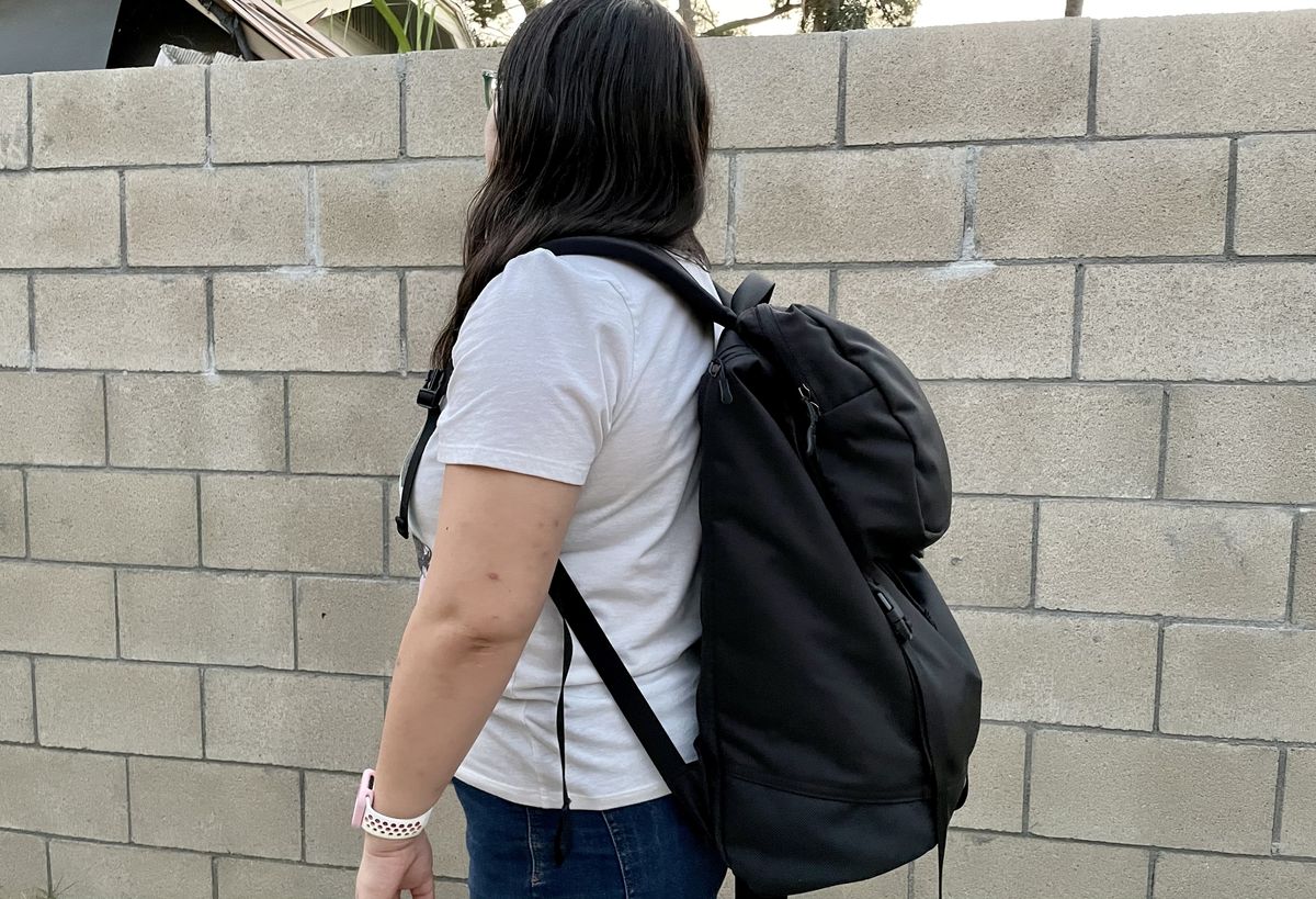 Christine Wears Tom Bihn Shadow Guide V2