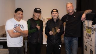 Metallica celebrate 72 Seasons debuting at number 1 in the UK