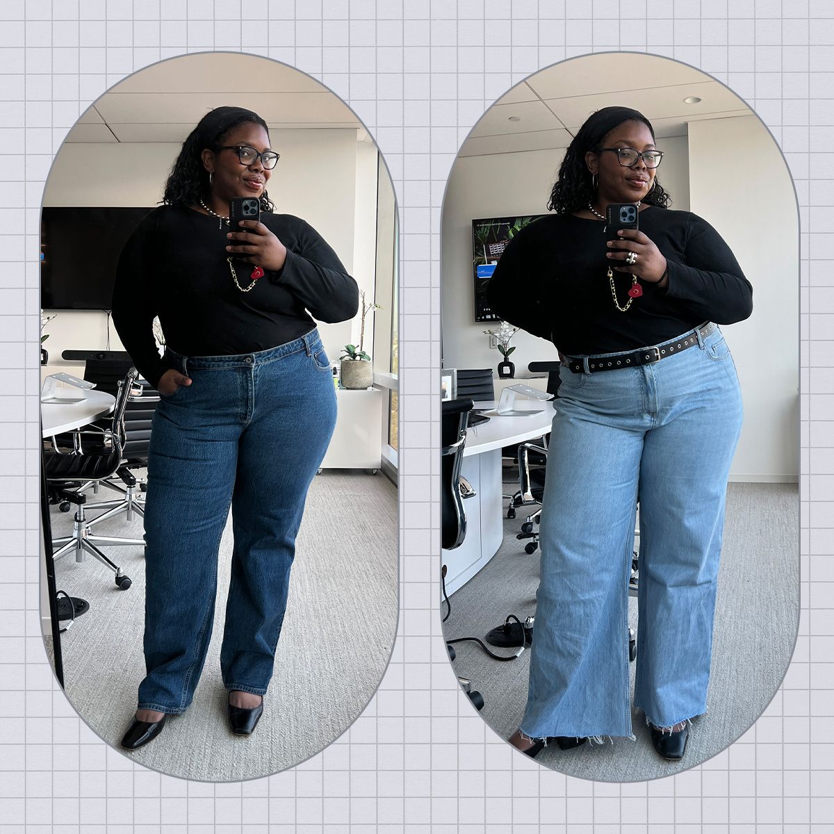 I Tried Abercrombie’s Curve Friendly Denim Styles—These Pairs Stood Out