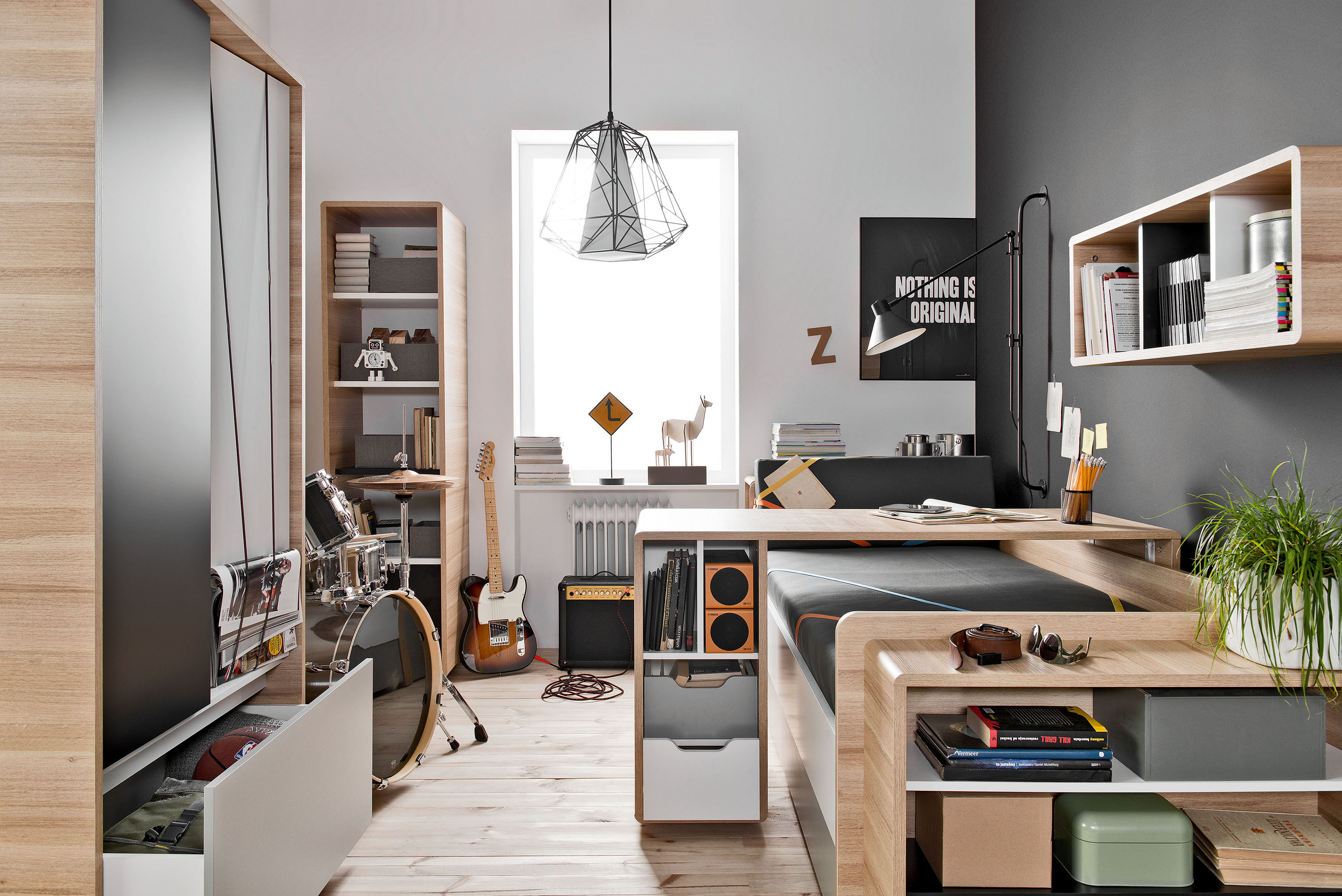 7 Modern Teen Bedroom Inspirations With Plenty Of Storage