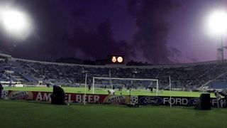 General view of Porto's Estádio das Antas ahead of a Champions League game against Celtic in October 2001.