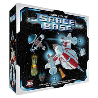 Space Base board game on a white background