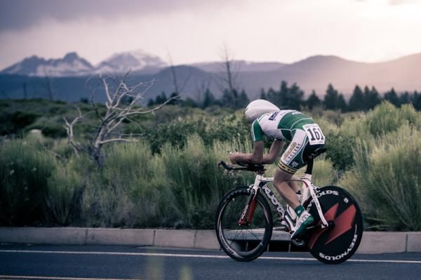 Chris Aten (Landis) rides off into the sunset.
