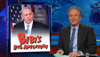 Jon Stewart wasn't impressed with Benjamin Netanyahu's big speech