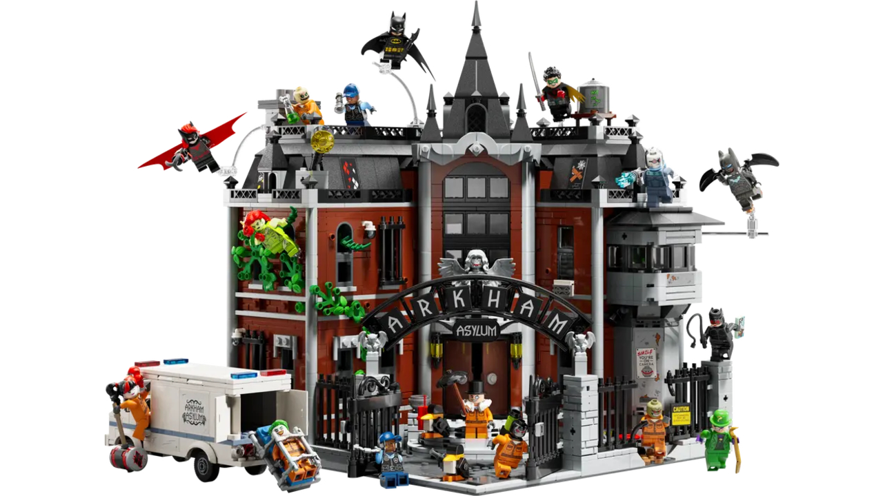 The Batman Arkham Asylum LEGO set