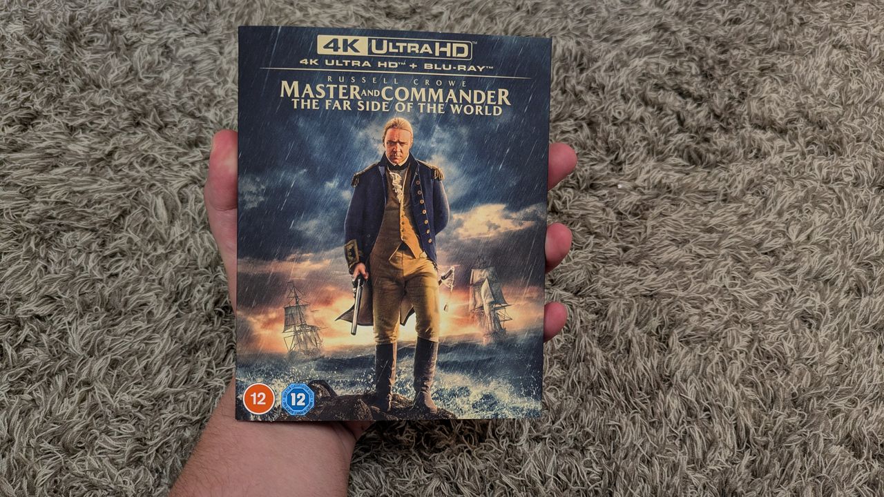 Master &amp; Commander 4K Blu-ray case