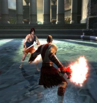 The God of War sequel features even more Greek mythology and appearances of such classic figures as Perseus (voiced by actor Harry Hamlin, who played Perseus in