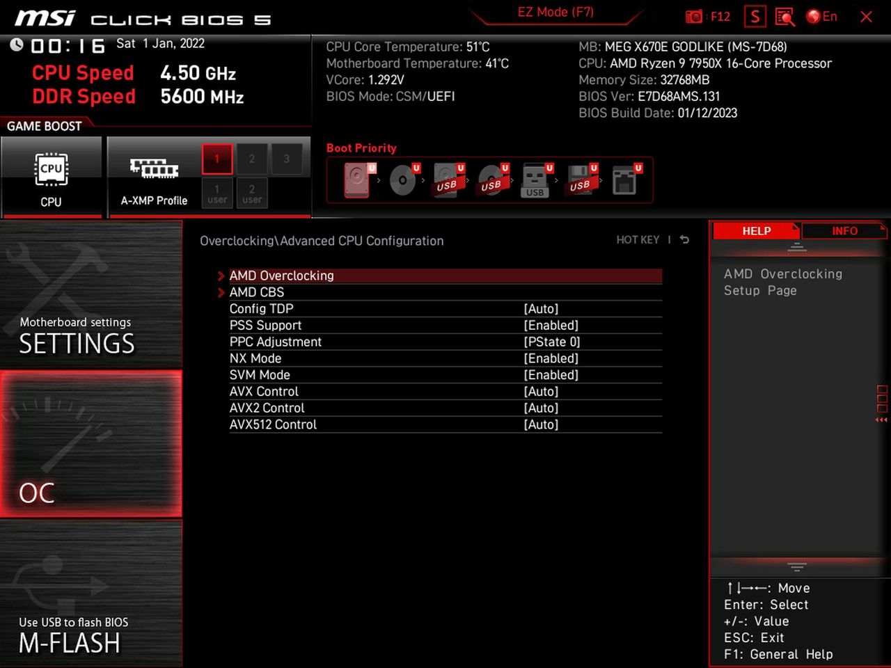 MSI X670E Godlike