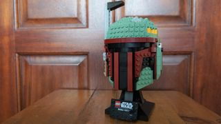 Lego Star Wars Boba Fett - Front slight angle view (Credit: Kimberley Snaith)
