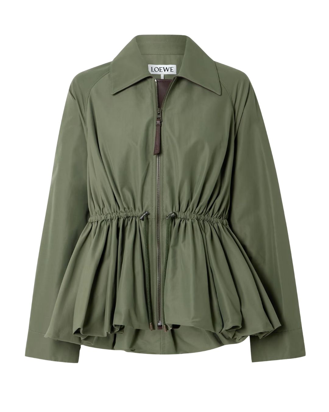Loewe Leather-Trimmed Jacket 