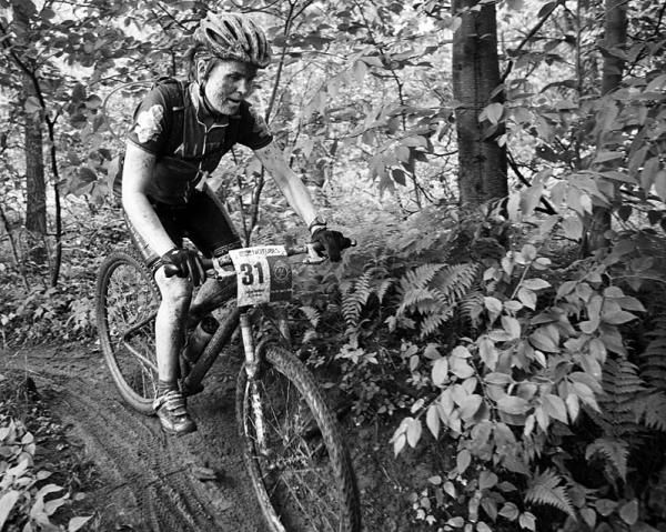 Tanya Hanham (Tall Tree Cycles) is the only female on a single speed in the Trans-Sylvania Epic!
