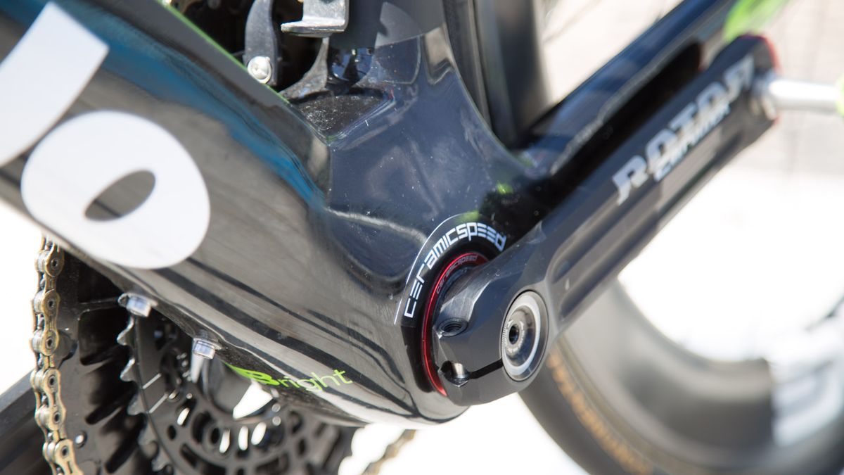 CeramicSpeed supply the bottom bracket and headset bearings