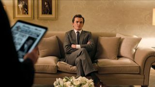 Rupert Friend as James Whitehouse in Anatomy of a Scandal