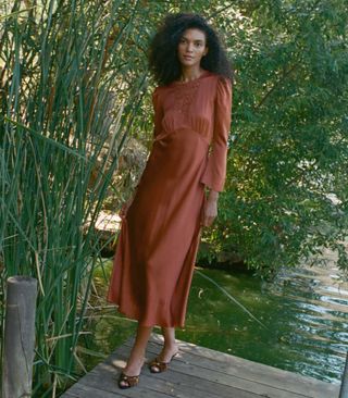 Melinda Dress -- Earthen