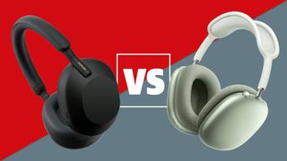 Sony WH-1000XM5 vs AirPods Max graphic