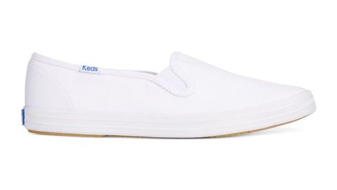Ni fatning blod My White Keds Champion Slip-On Show Review - Best White Canvas Sneakers |  Marie Claire (US)