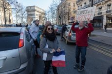 French Freedom Convoy protest