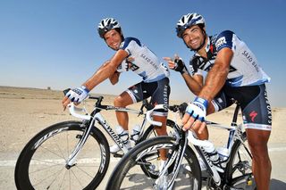 JJ Haedo and Lucas Sebastian Haedo at the Tour of Qatar