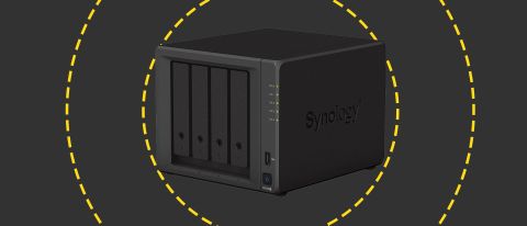 The Synology DiskStation on the ITPro background