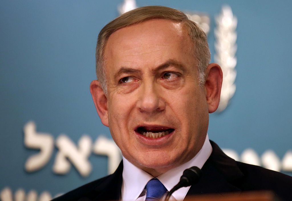 Benjamin Netanyahu.