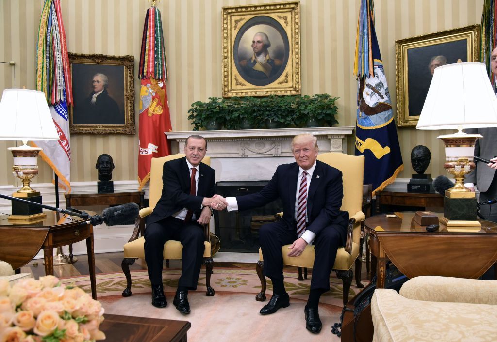 President Trump hosting Turkey&amp;#039;s President Erdogan.