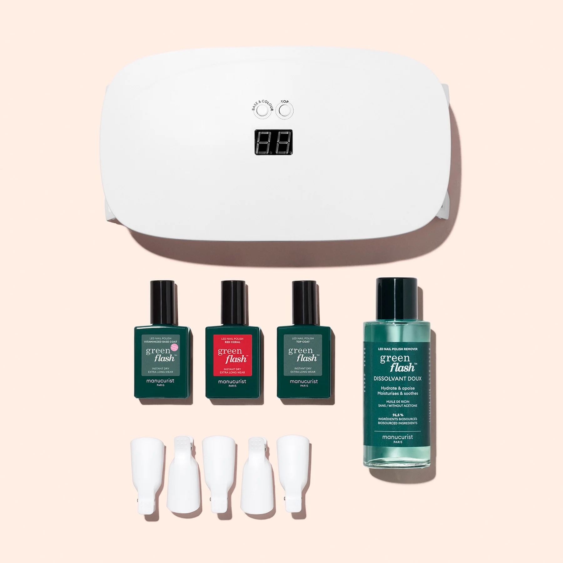 Manucurist, Green Flash LED Gel Polish Discovery Kit