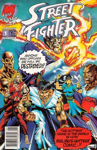 Street Fighter #1 cover