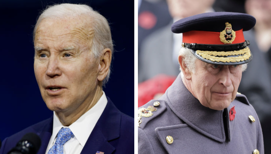 President Biden and King Charles III. 