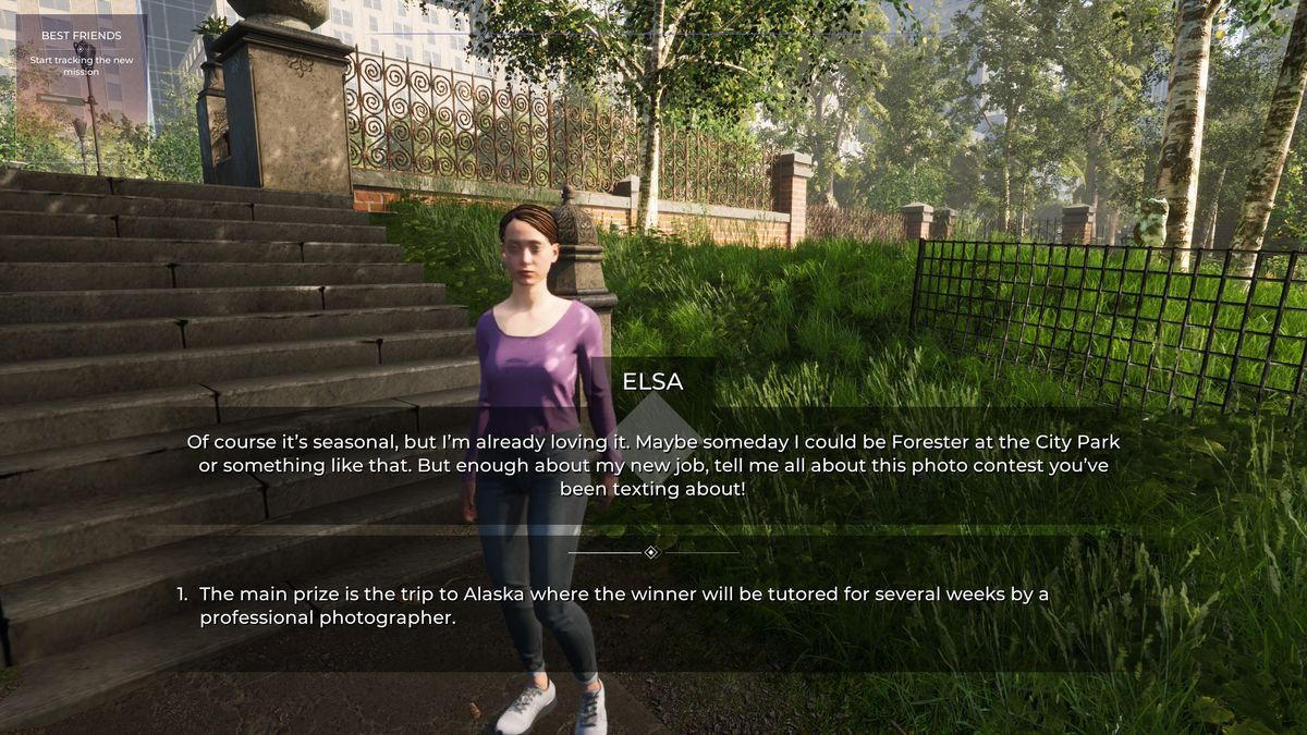 I played a photography simulator demo and it can't hold a candle to the